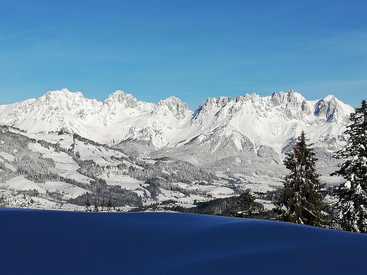 Villa Hahnenkammblick Kitzbühel Esterno foto