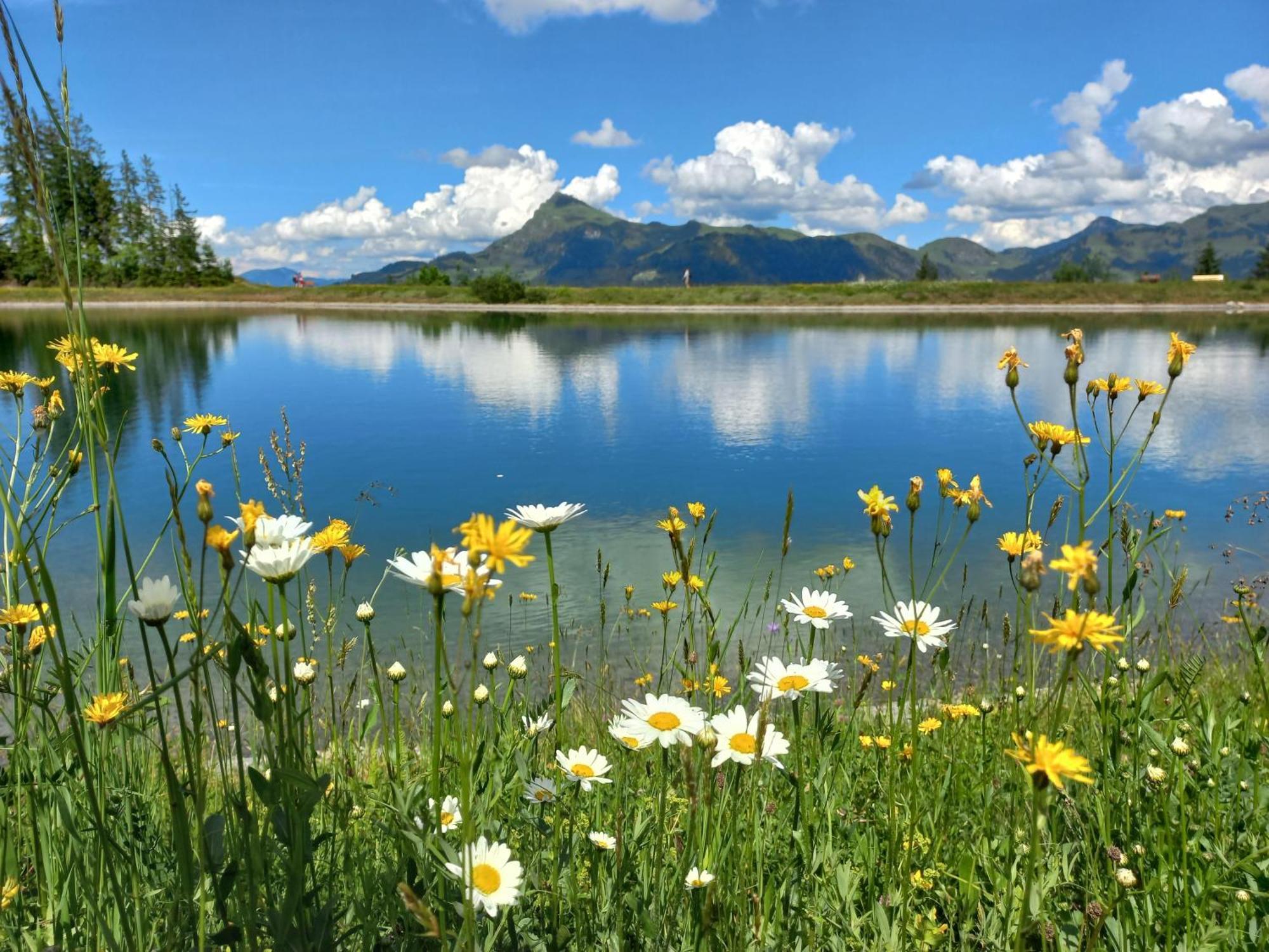 Villa Hahnenkammblick Kitzbühel Esterno foto