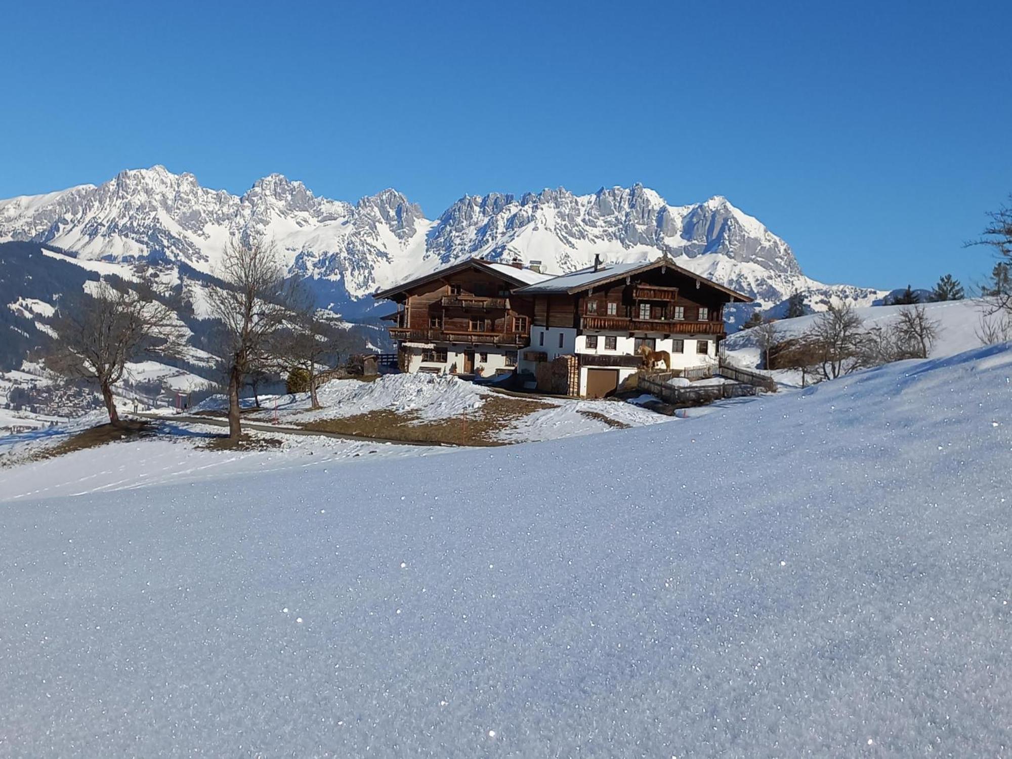 Villa Hahnenkammblick Kitzbühel Esterno foto